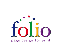 Folio page design for print Folio page design for print